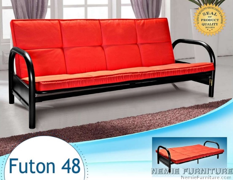 48 inch wide futon