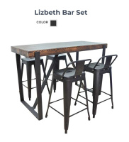 Model: LIZBETH BAR SET (4's)