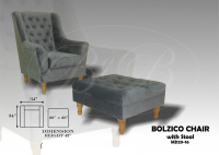 Model: BOLZICO chair with STOOL