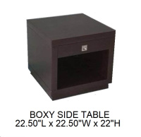 Model: BOXY SIDE TABLE