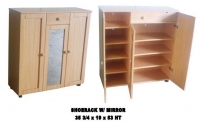 Model: Shoe cabinet with mirror