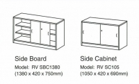 Model: Revol side cabinet