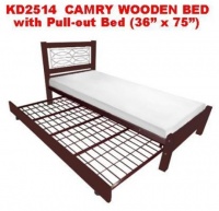 Model: KD2514 CAMRY with and without PULL-OUT BED (36"/36")